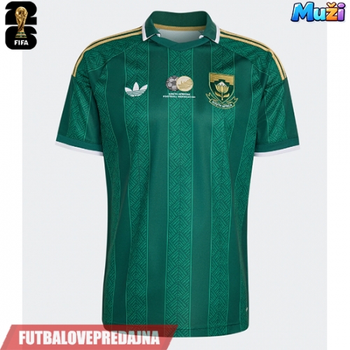 Lacne Muži Futbalové dres Južná Afrika MS 2026 Krátky Rukáv - Preč